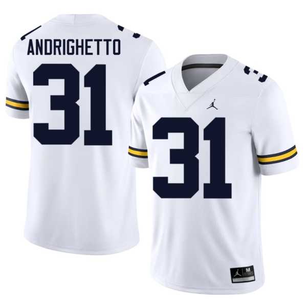 202520Nico20Andrighetto20michigan20wolverines20football20jersey20white.jpg