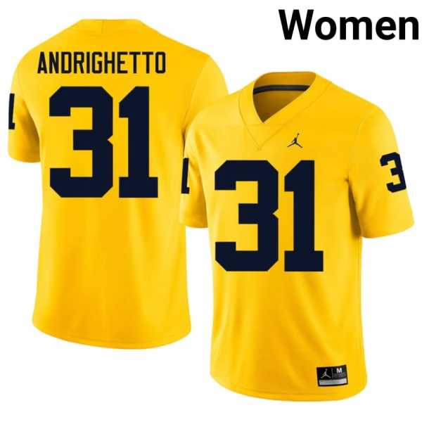 Women20202520Nico20Andrighetto20michigan20wolverines20football20jersey20maize.jpg