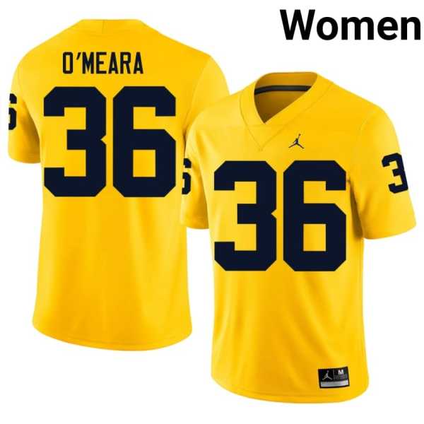 Women20202520Tomas20O20Meara20michigan20wolverines20football20jersey20maize.jpg