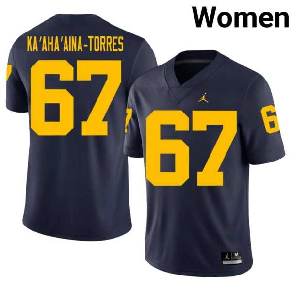 Women20202620Houston20Ka20aha20aina-Torres20michigan20wolverines20football20jersey20navy.jpg