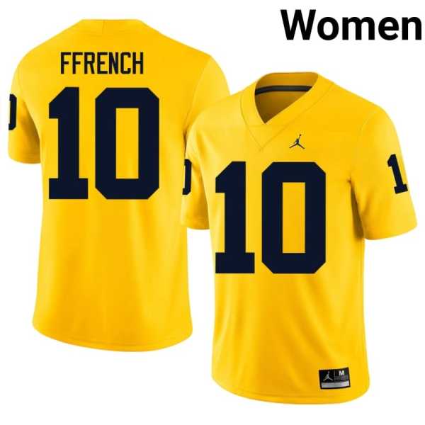Women20202620Jaime20Ffrench20michigan20wolverines20football20jersey20maize.jpg