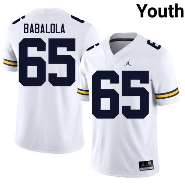 Youth20202520Andrew20Babalola20michigan20wolverines20football20jersey20white.jpg