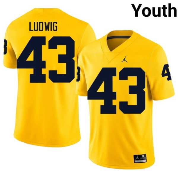 Youth20202520Zach20Ludwig20michigan20wolverines20football20jersey20maize.jpg